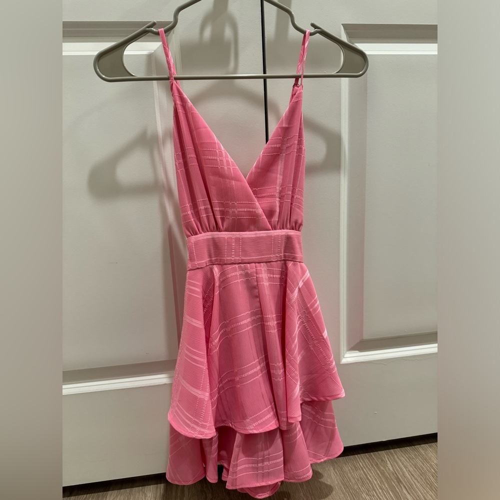 Pink Lily Romper